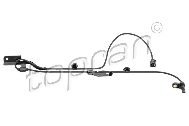 Sensor, wheel speed TOPRAN 638 656