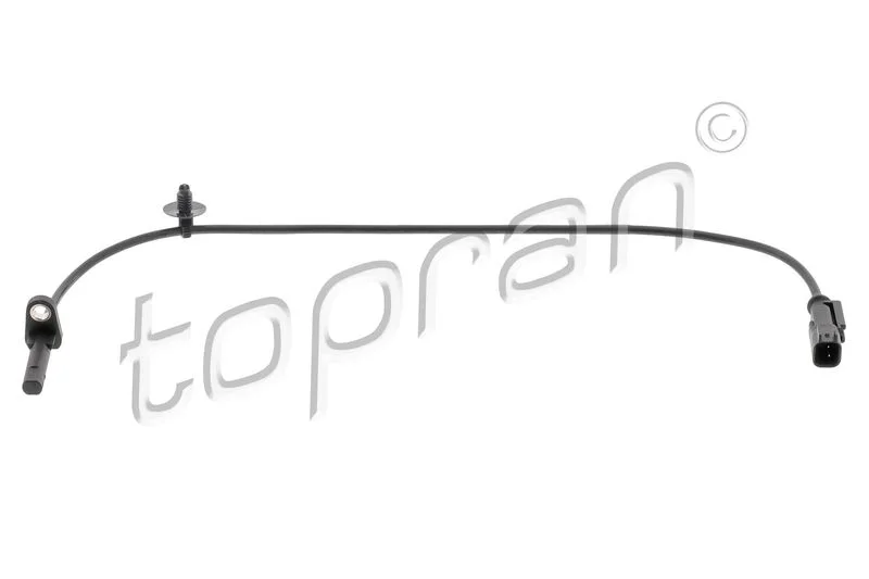 Sensor, wheel speed TOPRAN 638 682