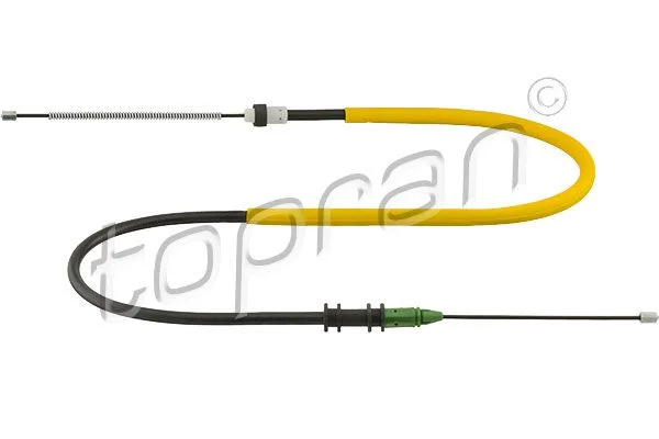 Cable Pull, parking brake TOPRAN 700 934