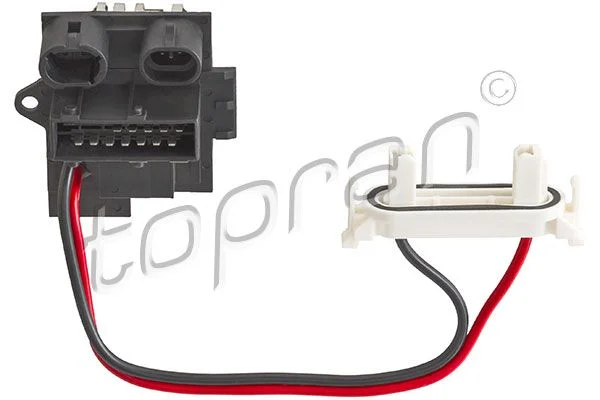 Rezistor, vnútorný ventilátor TOPRAN 701 410