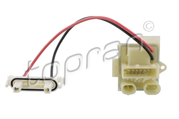 Resistor, interior blower TOPRAN 701 413