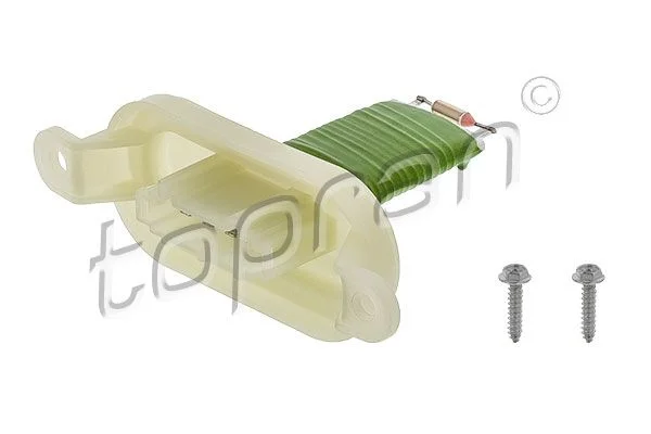 Resistor, interior blower TOPRAN 701 813