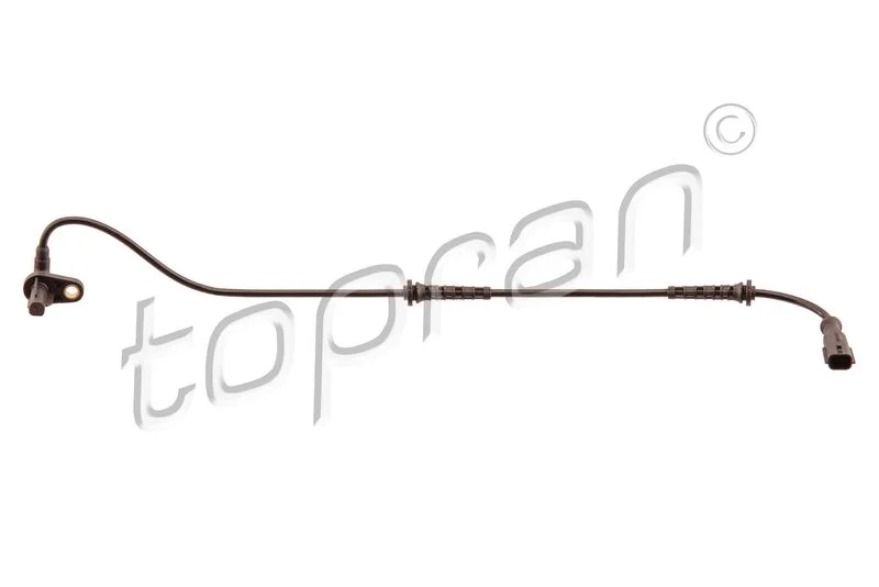 Sensor, wheel speed TOPRAN 701 870