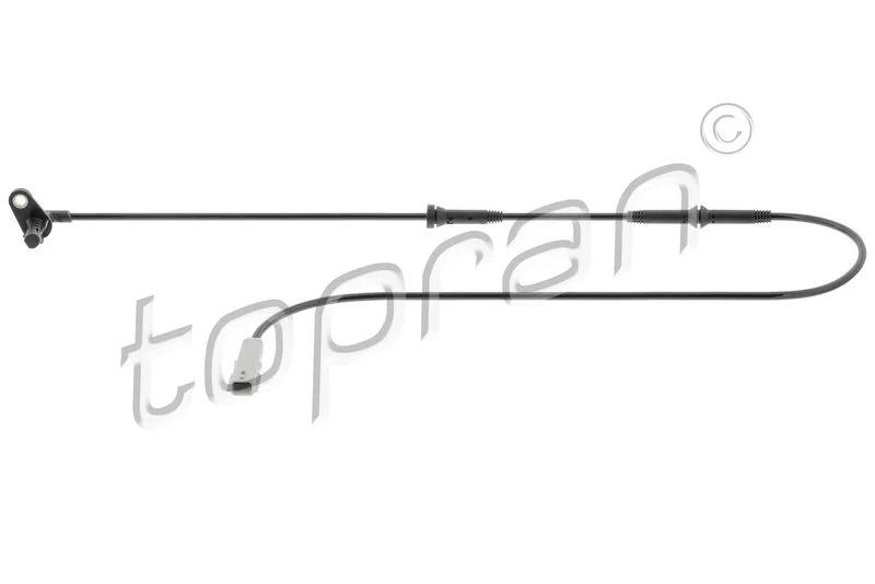 Sensor, wheel speed TOPRAN 702 448