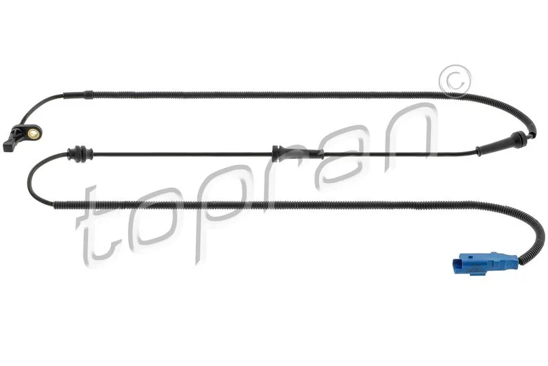 Sensor, wheel speed TOPRAN 722 811