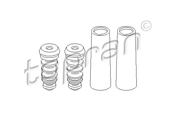 Dust Cover Kit, shock absorber TOPRAN 914 103