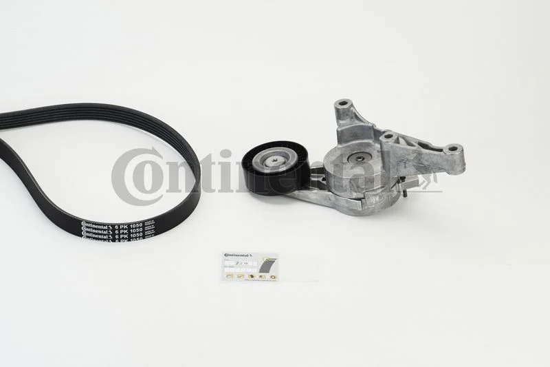 V formos rumbuotas diržas, komplektas CONTINENTAL CTAM 6PK1050K1
