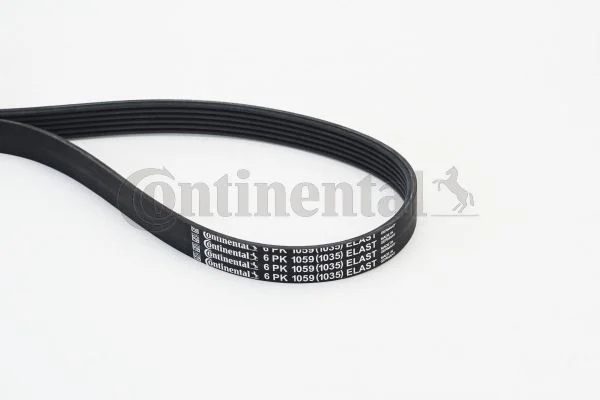Rebrovaný klinový remeň CONTINENTAL CTAM 6PK1059 ELAST