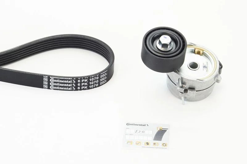 Sada klinových rebrovaných pásov CONTINENTAL CTAM 6PK1070K5