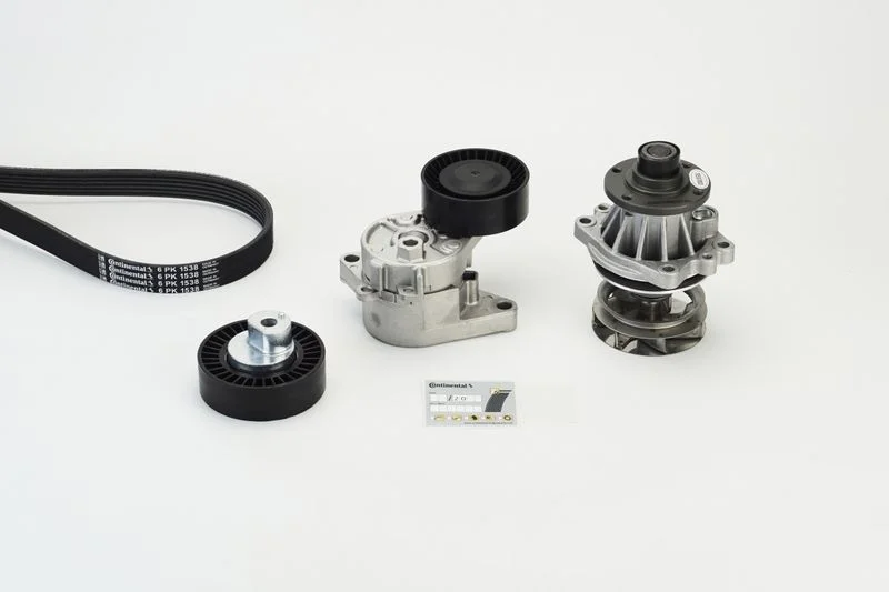 Water Pump + V-ribbed Belt Kit CONTINENTAL CTAM 6PK1538WP1