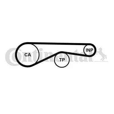 Timing Belt CONTINENTAL CTAM CT1194