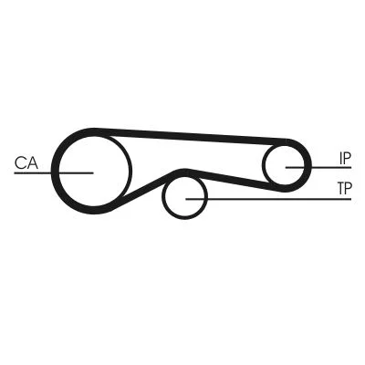 Timing Belt Kit CONTINENTAL CTAM CT1239K1