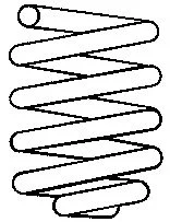 Suspension Spring SACHS 997 504