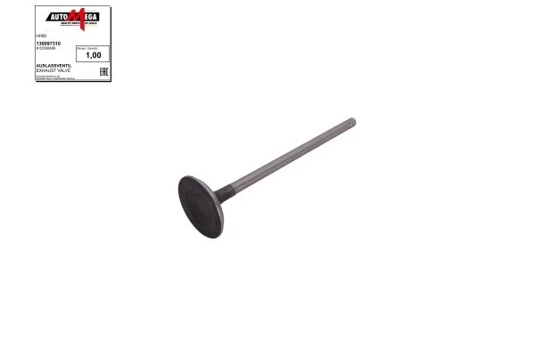 Exhaust Valve AUTOMEGA 130097310