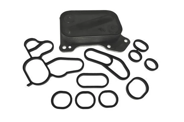 Oil Cooler, engine oil AUTOMEGA 130122611