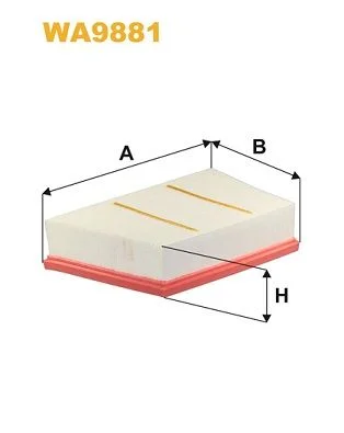 Oro filtras wix filters WA9881