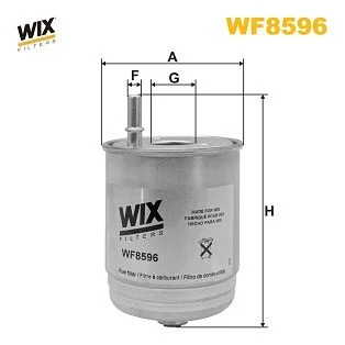 Kuro filtras wix filters WF8596