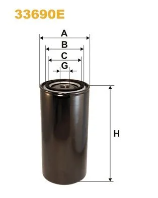 Kuro filtras WIX FILTERS 33690E