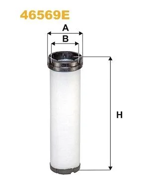 Antrinis oro filtras WIX FILTERS 46569E