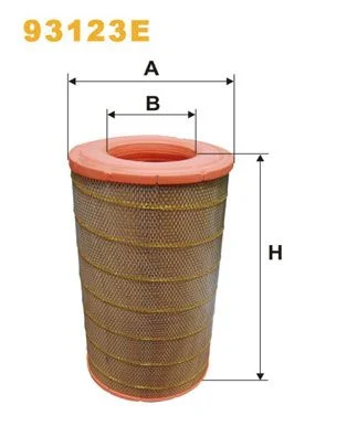 Oro filtras WIX FILTERS 93123E