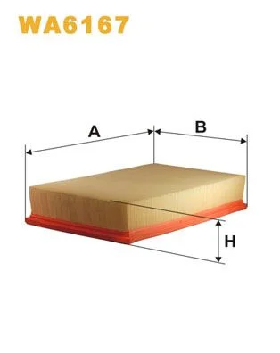 Air Filter WIX FILTERS WA6167