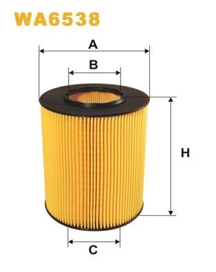Oro filtras WIX FILTERS WA6538