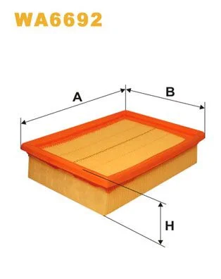 Oro filtras WIX FILTERS WA6692