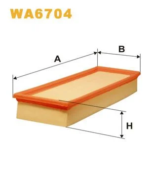 Oro filtras WIX FILTERS WA6704