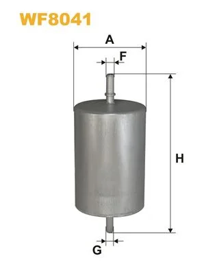 Kuro filtras WIX FILTERS WF8041