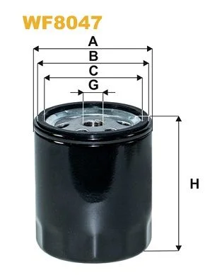 Kuro filtras WIX FILTERS WF8047