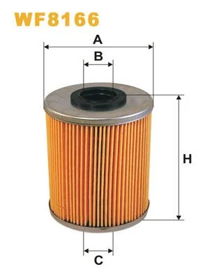 Kuro filtras WIX FILTERS WF8166