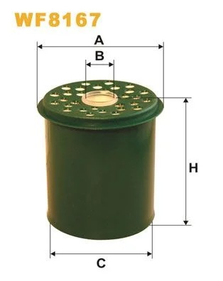 Kuro filtras WIX FILTERS WF8167