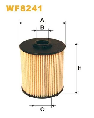 Kuro filtras WIX FILTERS WF8241