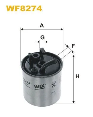 Kuro filtras WIX FILTERS WF8274