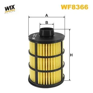 Kuro filtras WIX FILTERS WF8366