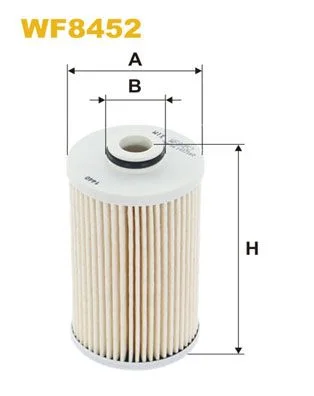 Kuro filtras WIX FILTERS WF8452