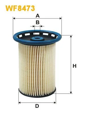 Kuro filtras WIX FILTERS WF8473