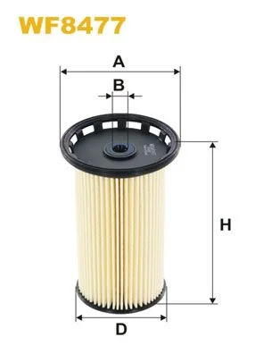 Fuel Filter WIX FILTERS WF8477