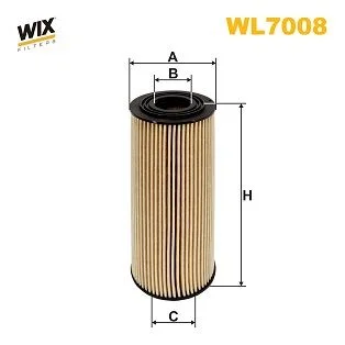 Oil Filter WIX FILTERS WL7008