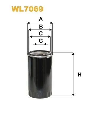 Alyvos filtras WIX FILTERS WL7069