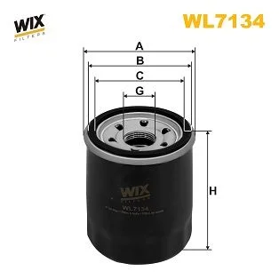 Alyvos filtras WIX FILTERS WL7134
