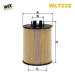 Alyvos filtras WIX FILTERS WL7232
