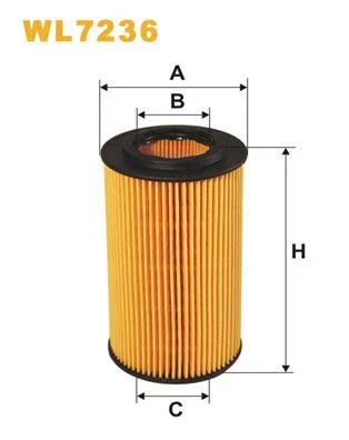 Alyvos filtras WIX FILTERS WL7236
