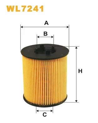 Alyvos filtras WIX FILTERS WL7241