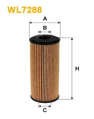 Alyvos filtras WIX FILTERS WL7288