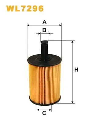 Alyvos filtras WIX FILTERS WL7296