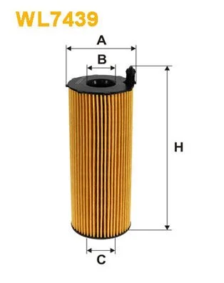 Alyvos filtras WIX FILTERS WL7439