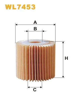 Alyvos filtras WIX FILTERS WL7453