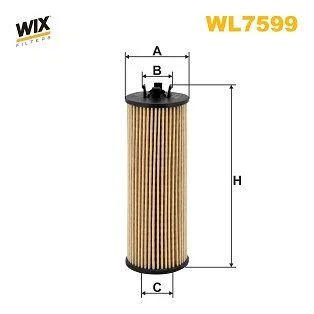 Alyvos filtras WIX FILTERS WL7599