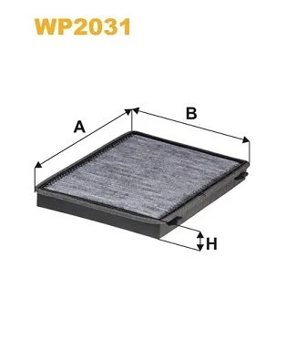 Filtras, salono oras WIX FILTERS WP2031